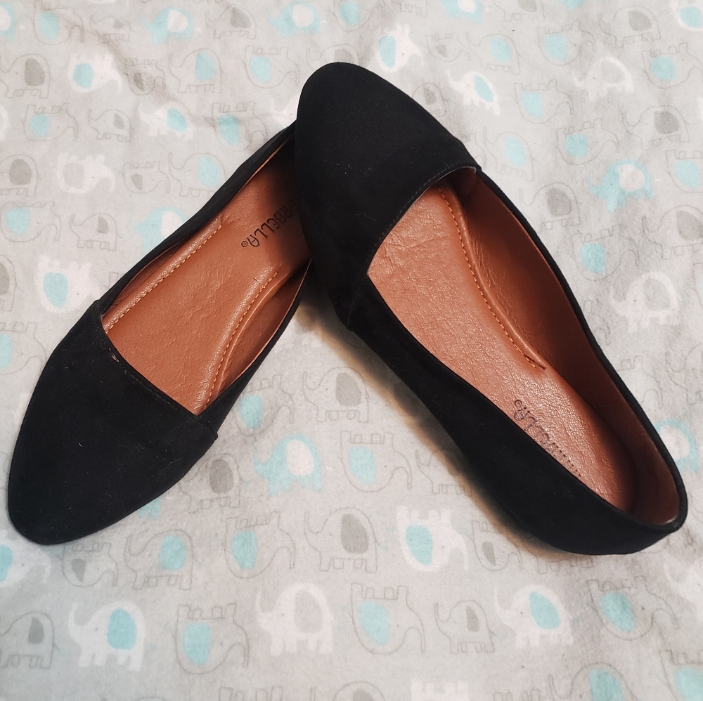 Marbella Trina Black Flats